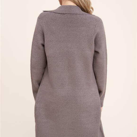 Last 1! NWT Open Front Cardigan Sweater Coat - Picture 5 of 6